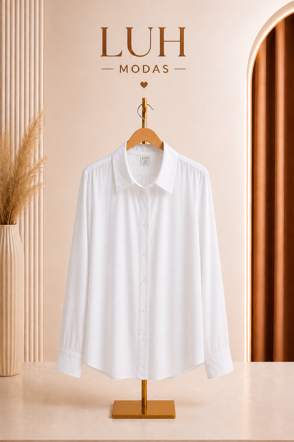 Camisa Viscose Floral